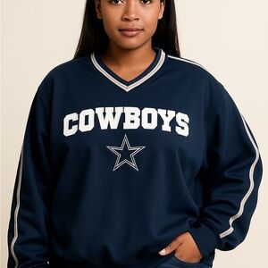 NFL Cowboys Navy Blue Sweatshirt